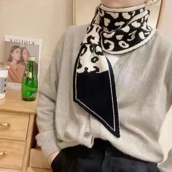 NEW Double Knit Women Scarf Fashion Accessories - Picture 6 of 9